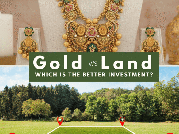 gold vs land