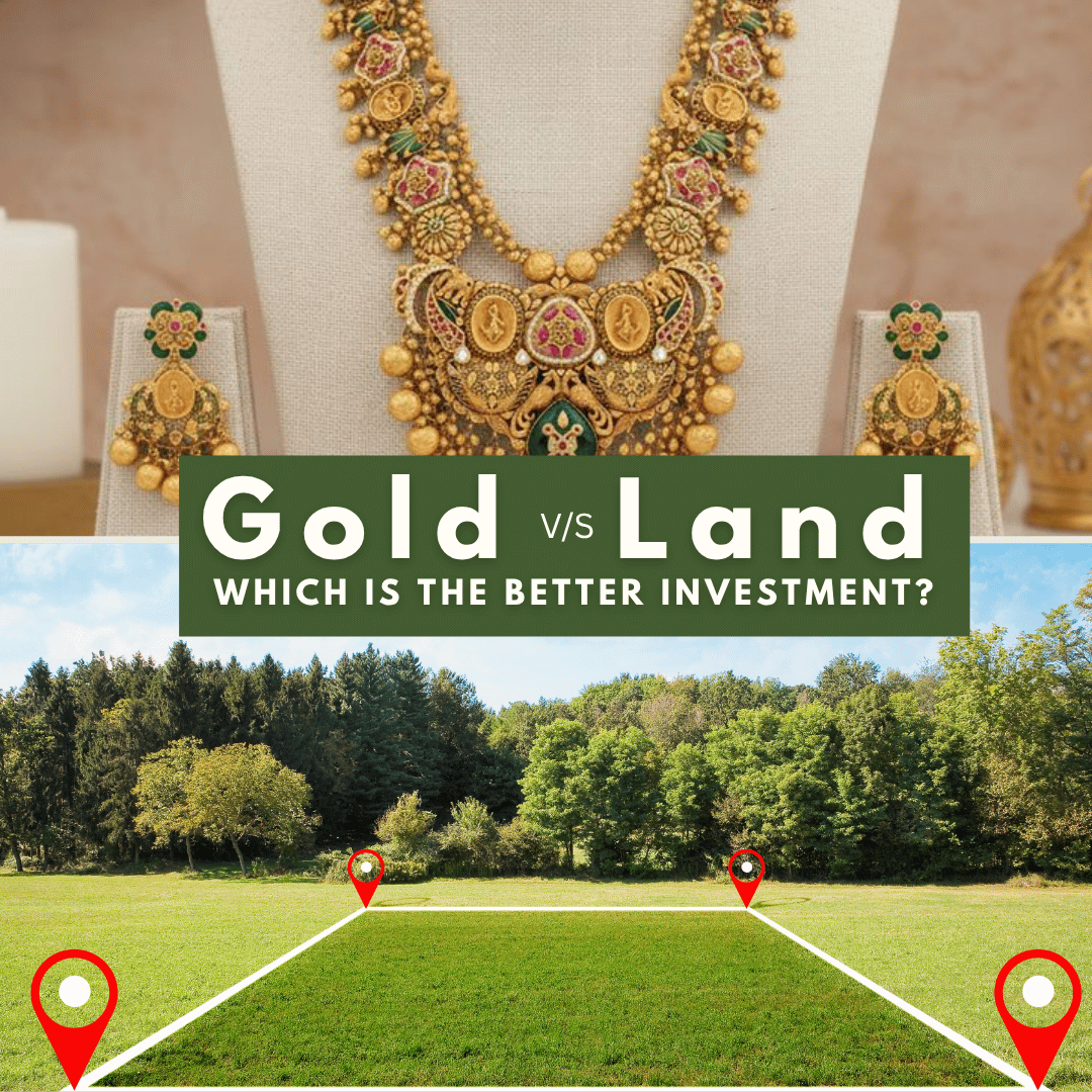 gold vs land