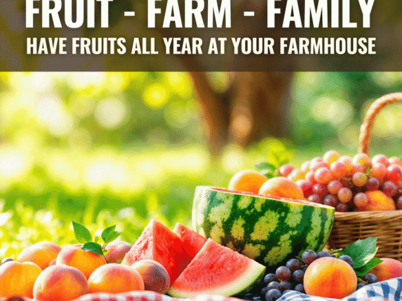 Have Fruits All Year at Your Farmhouse