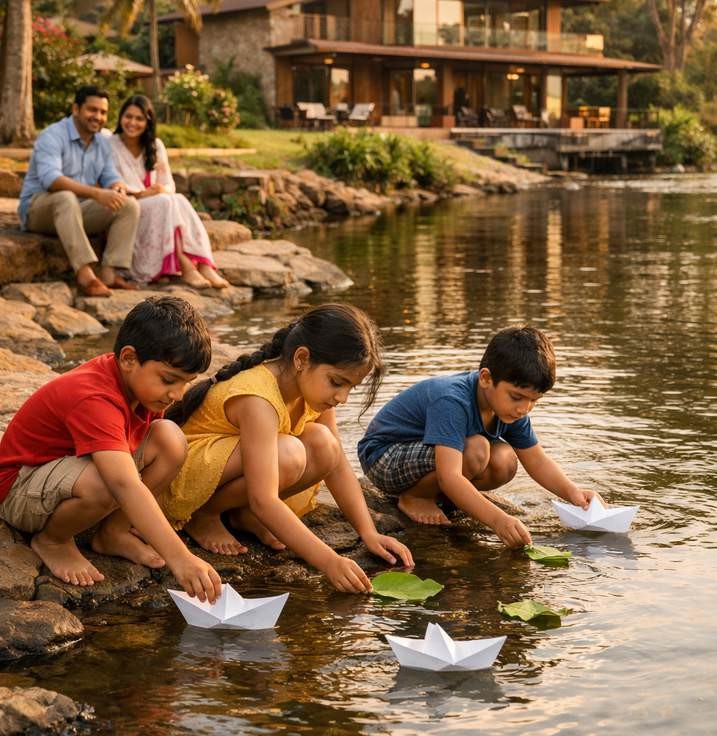 Peaceful with calming river views