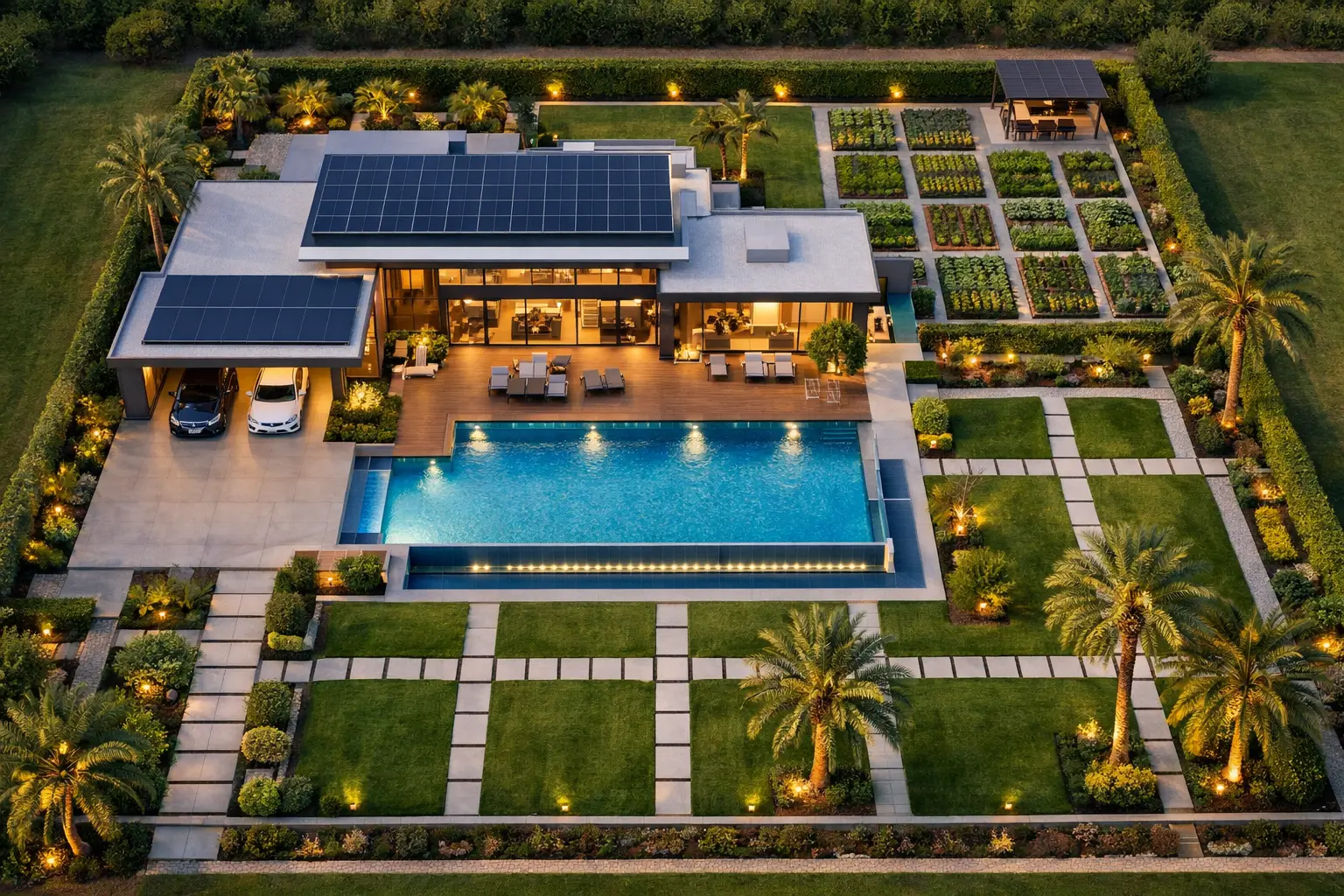 2 acres Floor Plan